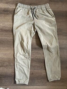 Old Navy Men's Drawstring Jogger Pants - Beige
